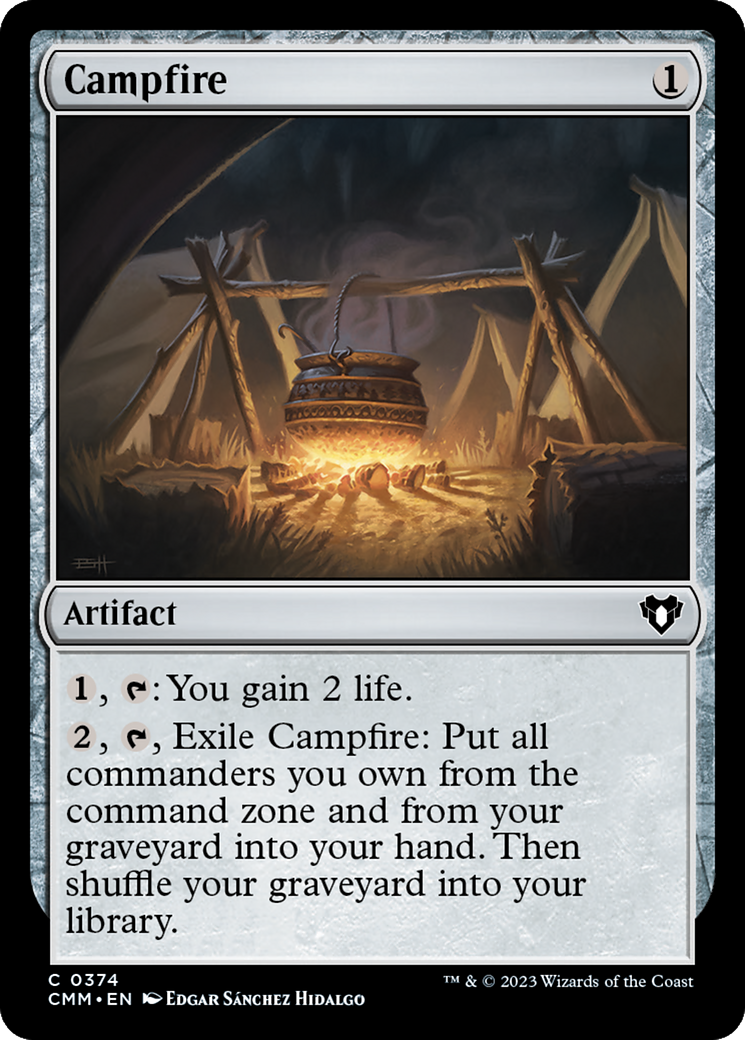 {C} Campfire [Commander Masters][CMM 374]