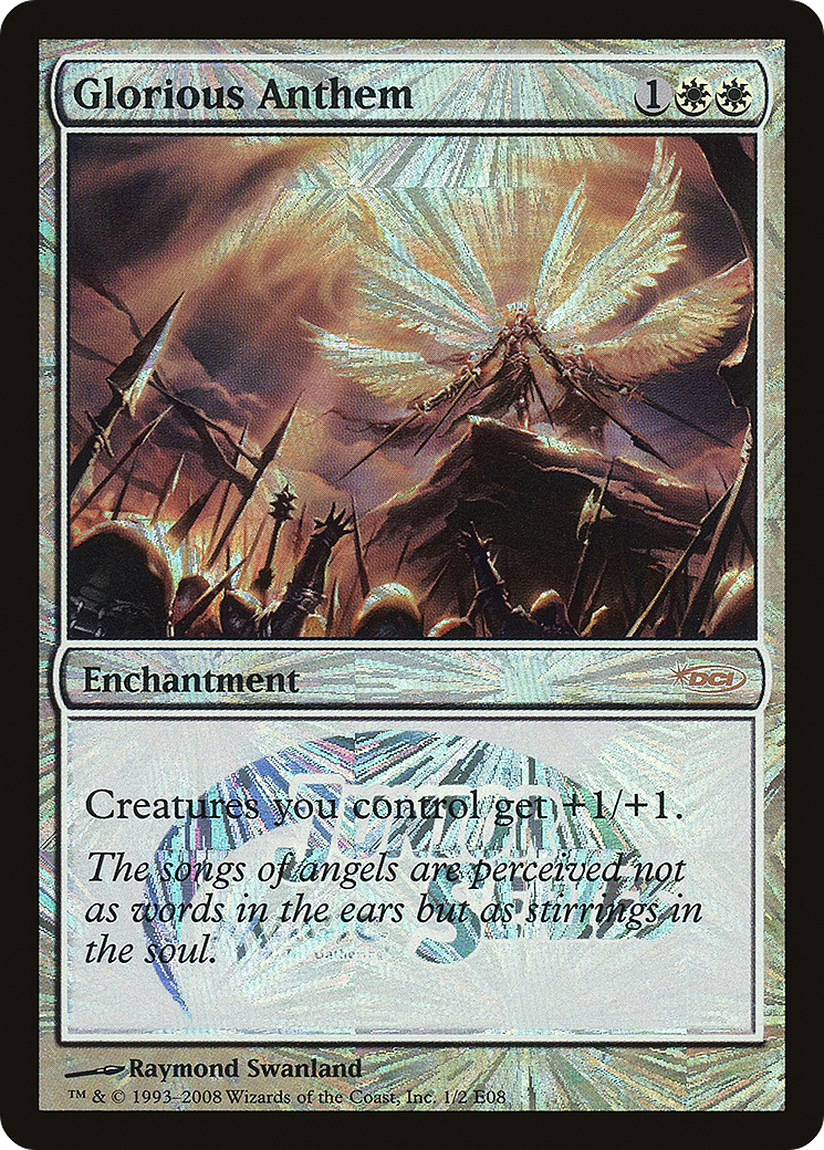 {R} Glorious Anthem [Junior Series Europe][PA JSE08 001]