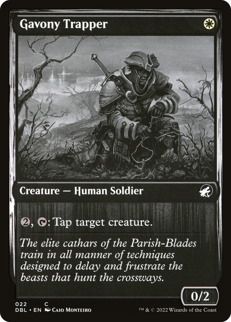 {C} Gavony Trapper [Innistrad: Double Feature][DBL 022]