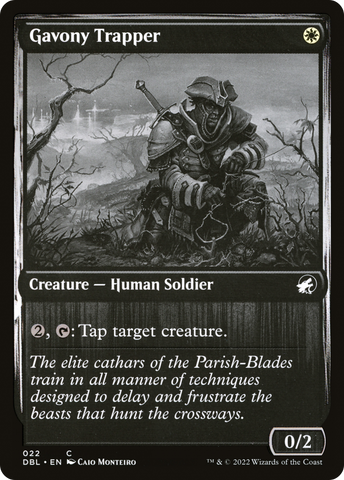 {C} Gavony Trapper [Innistrad: Double Feature][DBL 022]