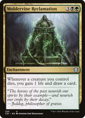 {C} Moldervine Reclamation [Commander 2021][C21 225]