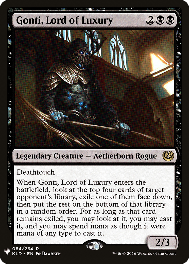 {R} Gonti, Lord of Luxury [Mystery Booster][LS KLD 084]
