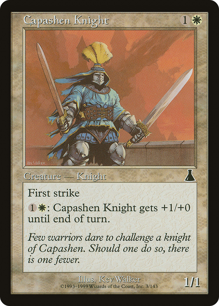 {C} Capashen Knight [Urza's Destiny][UDS 003]