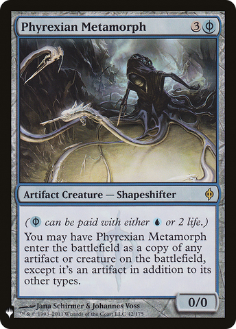{R} Phyrexian Metamorph [Mystery Booster][LS NPH 042]