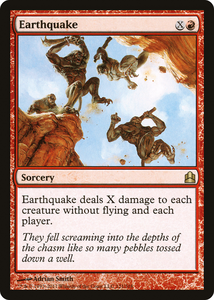 {R} Earthquake [Commander 2011][CMD 121]
