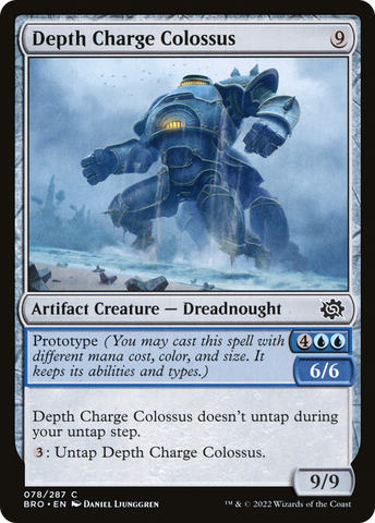 {C} Depth Charge Colossus [The Brothers' War][BRO 078]