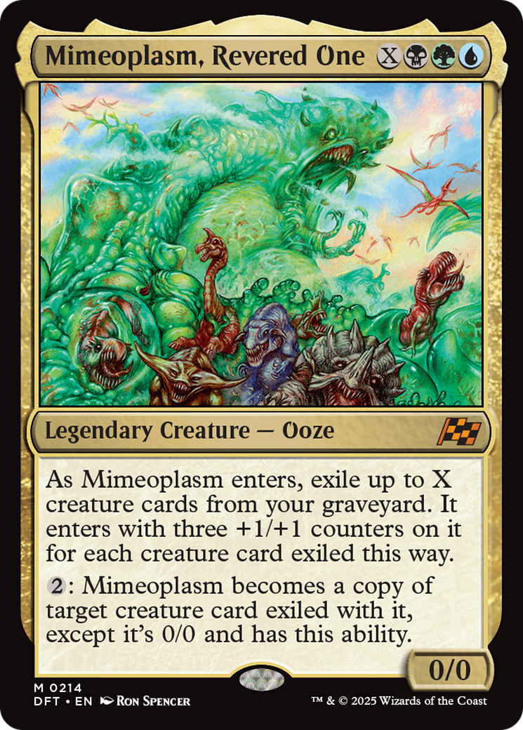 {@R} Mimeoplasm, Revered One [Aetherdrift][DFT 214]