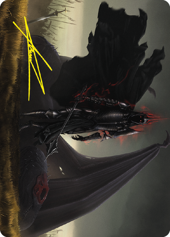 {A} Witch-king of Angmar Art Card (Gold-Stamped Signature) [The Lord of the Rings: Tales of Middle-earth Art Series][GS ALTR 043]