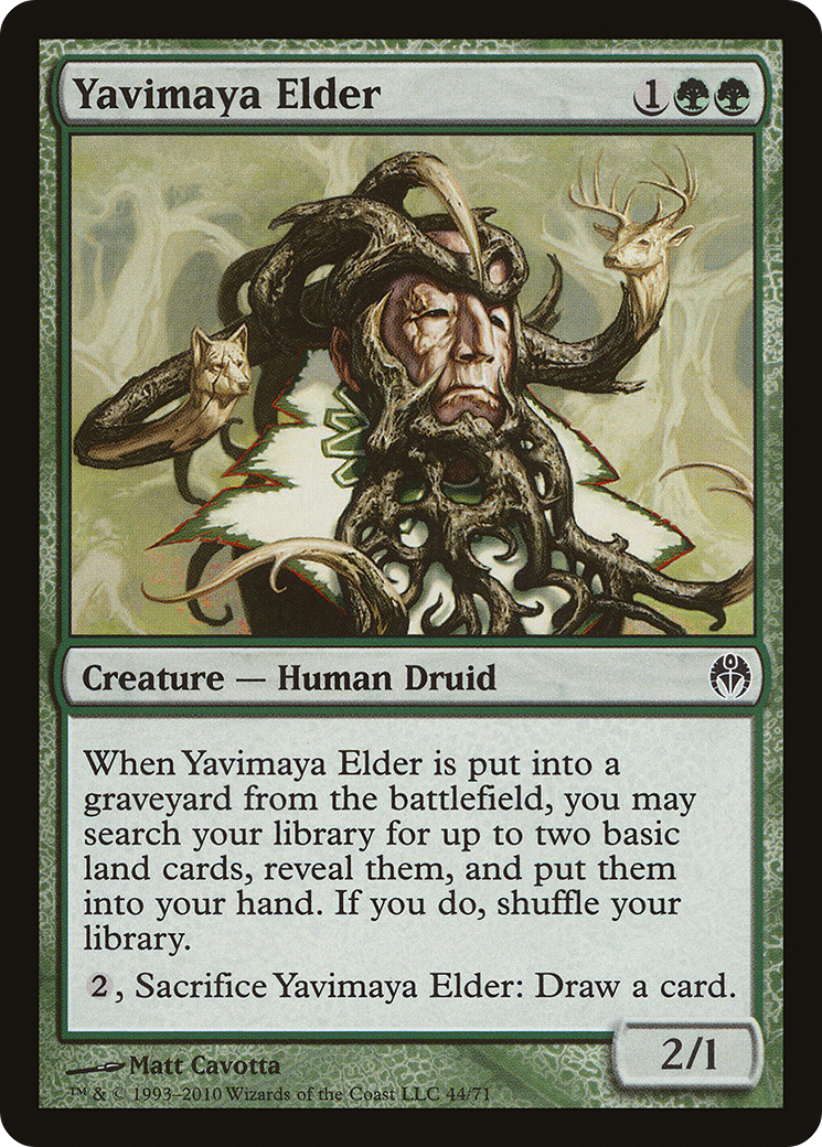 {C} Yavimaya Elder [Duel Decks: Phyrexia vs. the Coalition][DDE 044]