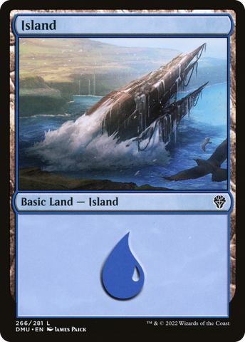 {B}[DMU 266] Island (266) [Dominaria United]