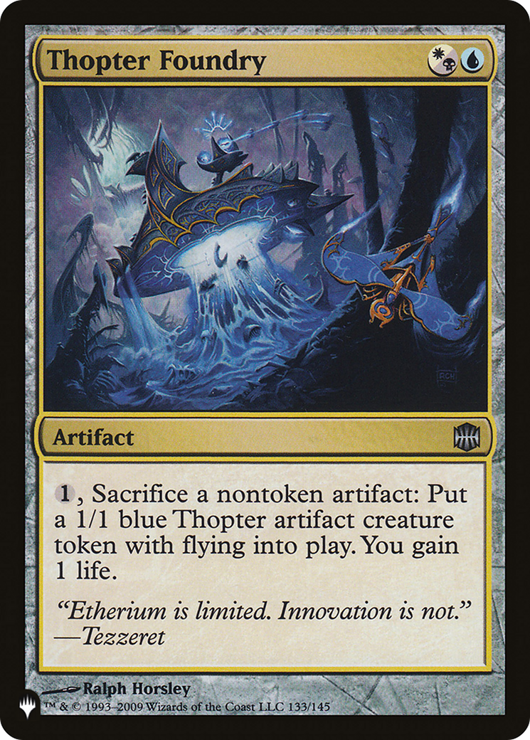 Thopter Foundry (ARB) [LIST 133/145]