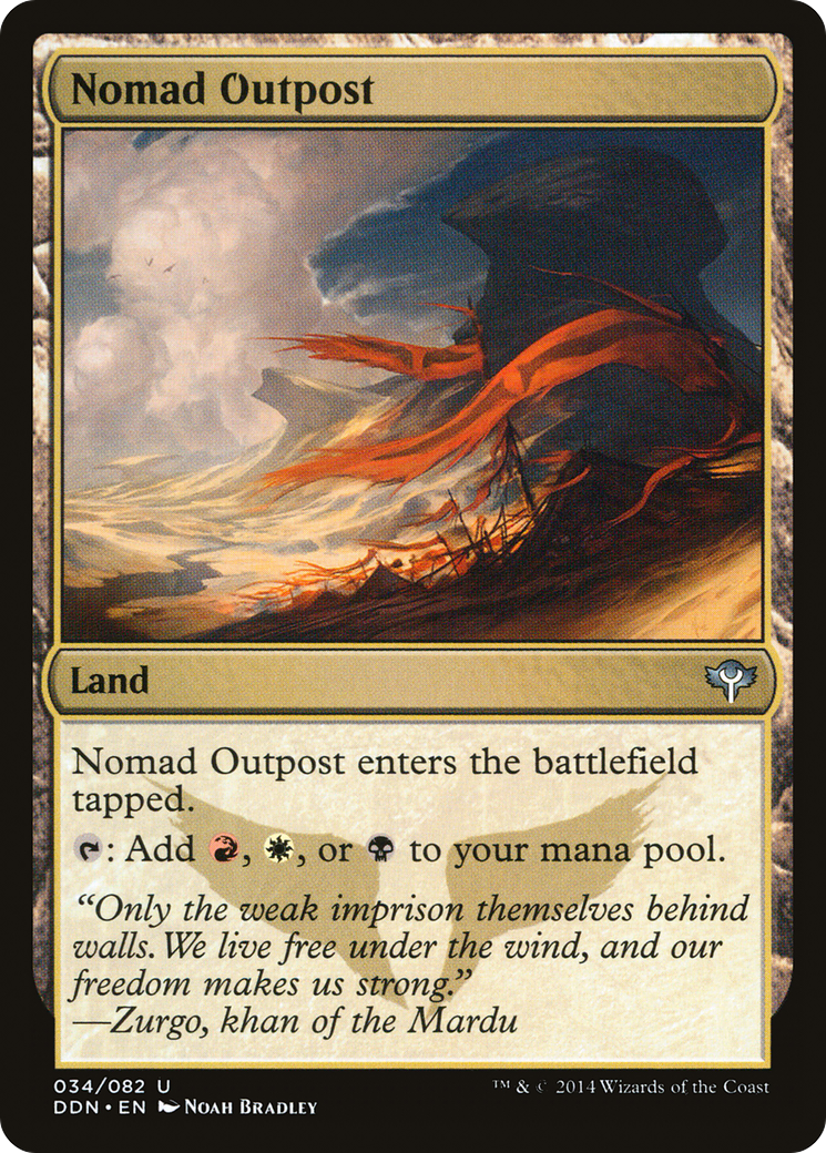 {C} Nomad Outpost [Duel Decks: Speed vs. Cunning][DDN 034]