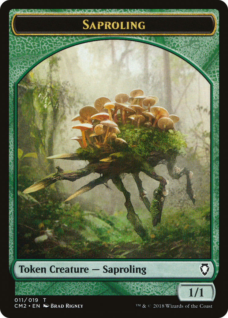{T} Saproling Token [Commander Anthology Volume II Tokens][TCM2 011]