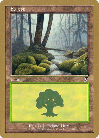 {B}[GB WC01 JT328] Forest (jt328) (Jan Tomcani) [World Championship Decks 2001]