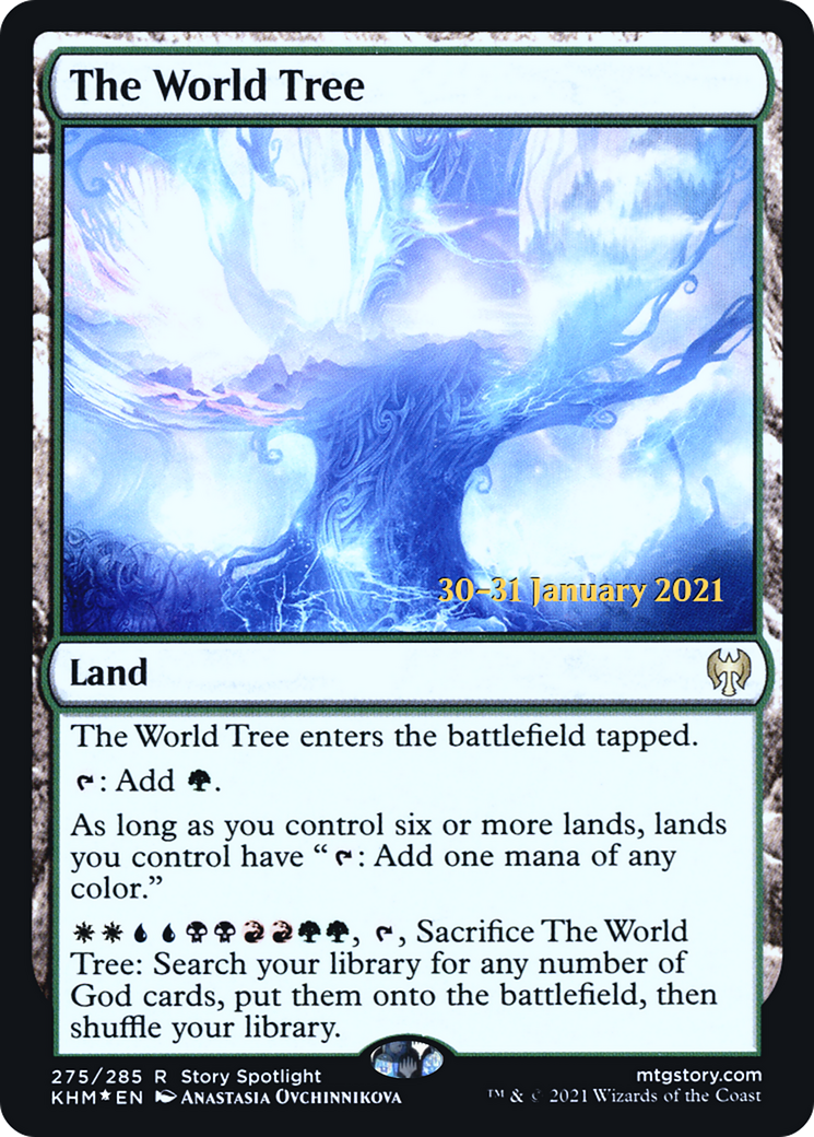 {R} The World Tree [Kaldheim Prerelease Promos][PR KHM 275]
