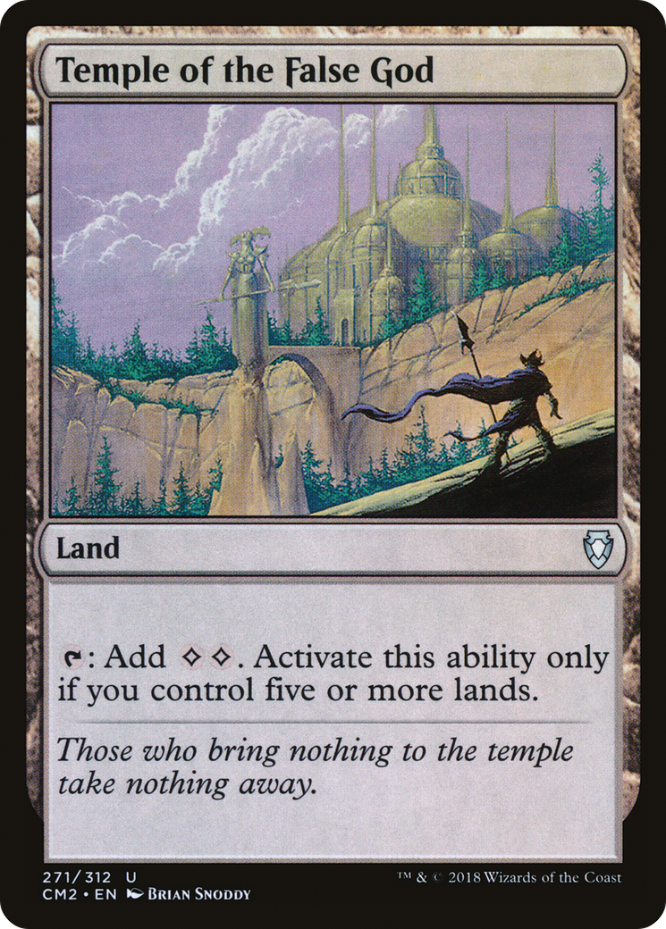 {C} Temple of the False God (271/312) [Commander Anthology Volume II][CM2 271]