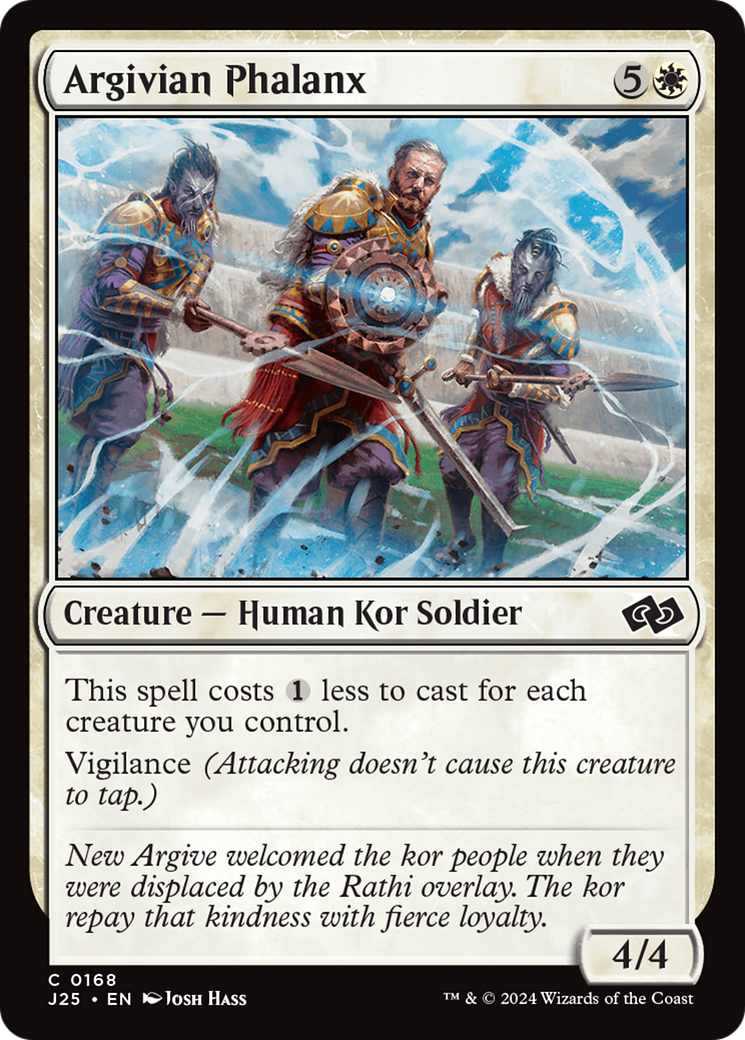 {C} Argivian Phalanx [Foundations Jumpstart][J25 168]