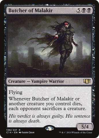 {R} Butcher of Malakir [Commander 2014][C14 138]