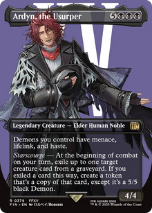 {@R} Ardyn, the Usurper (Borderless) (0379) [FINAL FANTASY][FIN 379]