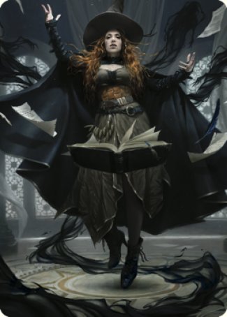 {A} Tasha, the Witch Queen Art Card (41) [Commander Legends: Battle for Baldur's Gate Art Series][ACLB 041]