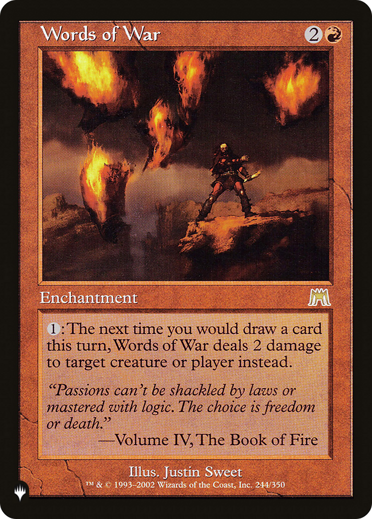Words of War [LIST ONS-244]