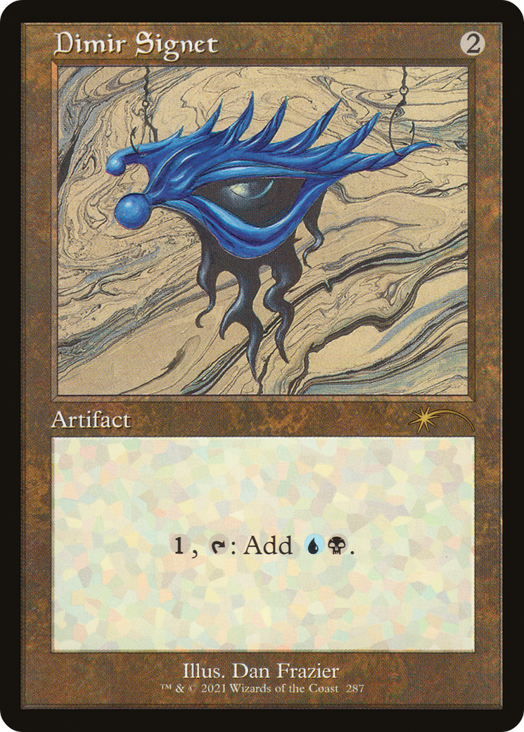 Dimir Signet [SLD-287]  Etched Foil