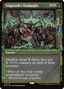 {@R} Valgavoth's Onslaught (Showcase) [Duskmourn: House of Horror][DSK 324]