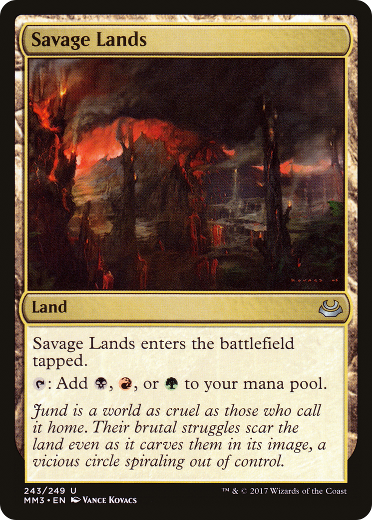 {C} Savage Lands [Modern Masters 2017][MM3 243]