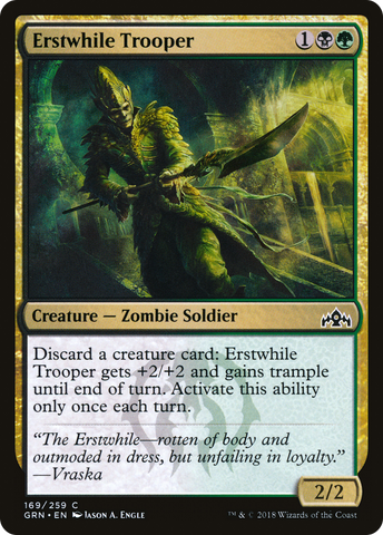 {C} Erstwhile Trooper [Guilds of Ravnica][GRN 169]
