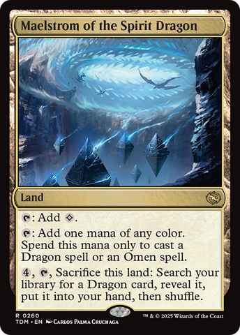 {@R} Maelstrom of the Spirit Dragon [Tarkir: Dragonstorm][TDM 260]