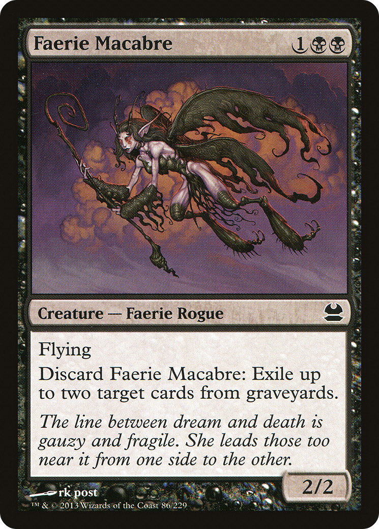 {C} Faerie Macabre [Modern Masters][MMA 086]