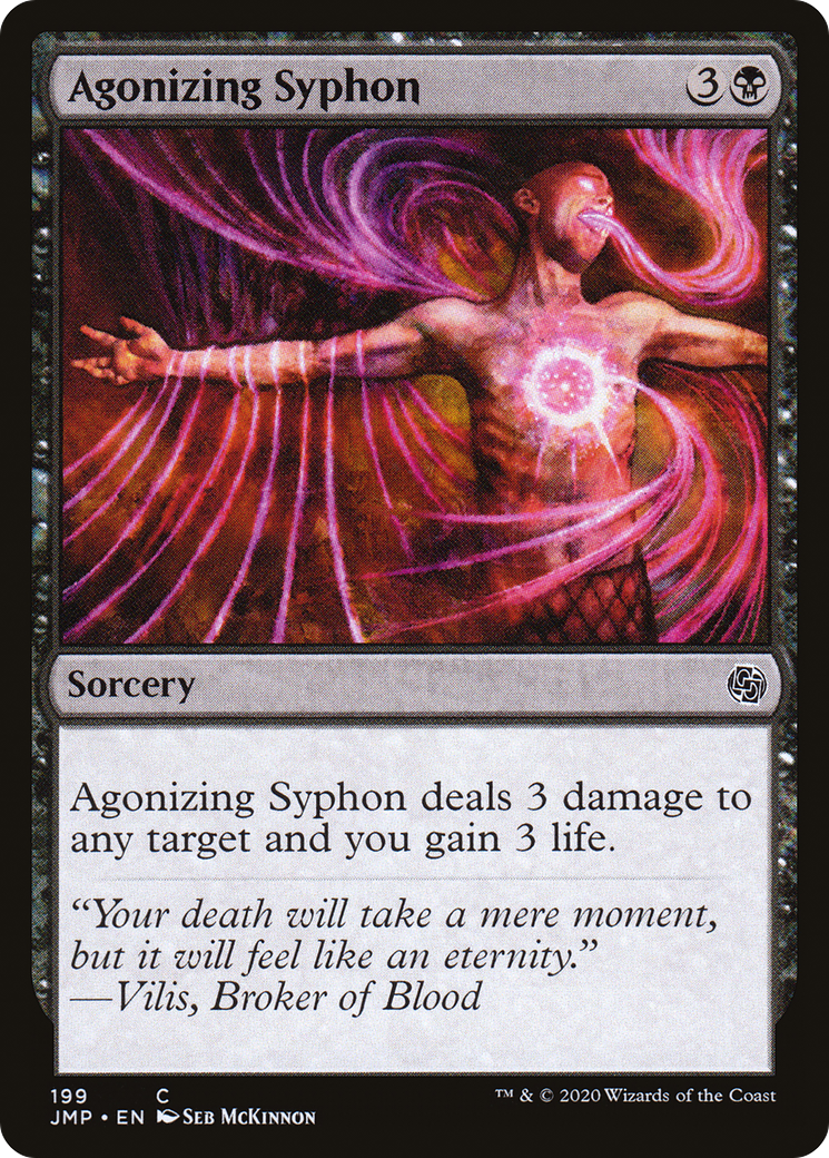 {C} Agonizing Syphon [Jumpstart][JMP 199]