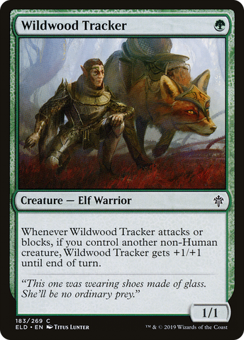 {C} Wildwood Tracker [Throne of Eldraine][ELD 183]