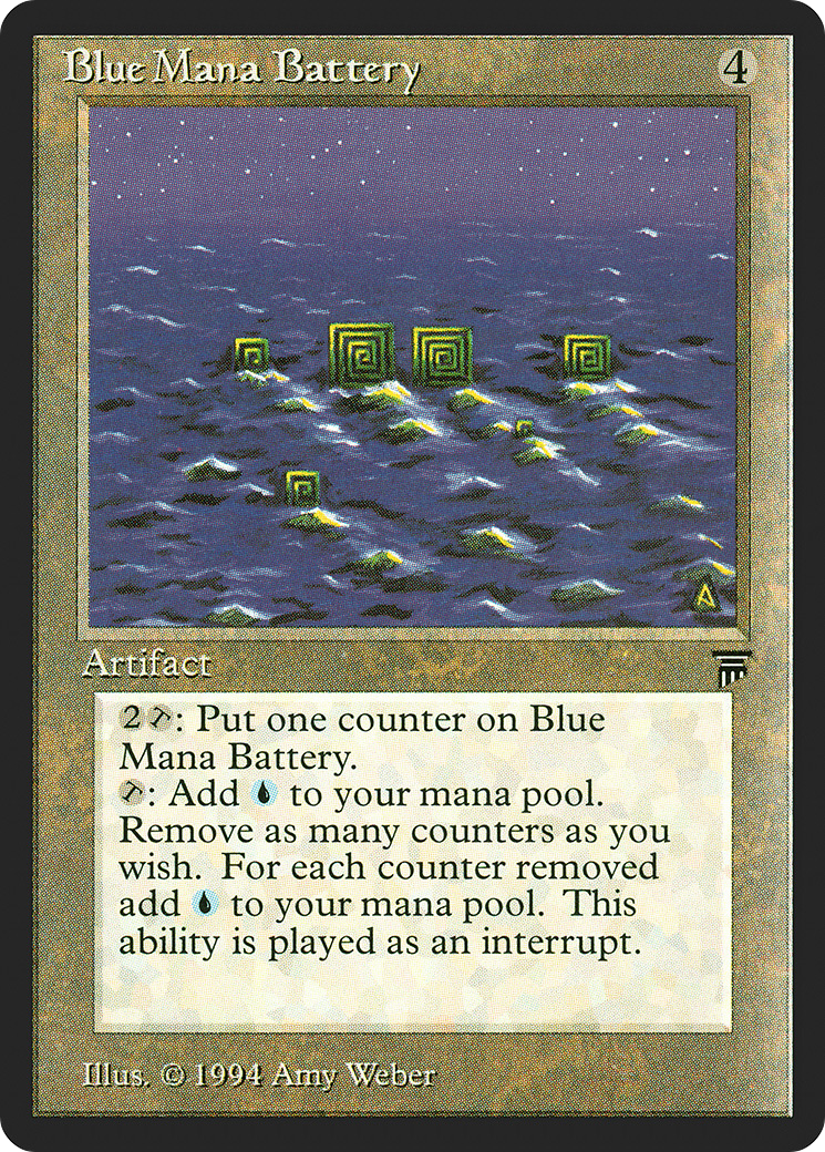 {C} Blue Mana Battery [Legends][LEG 275]