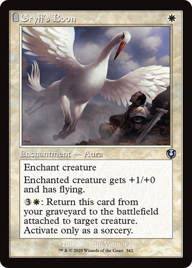 {C} Gryff's Boon (Retro Frame) [Innistrad Remastered][INR 342]