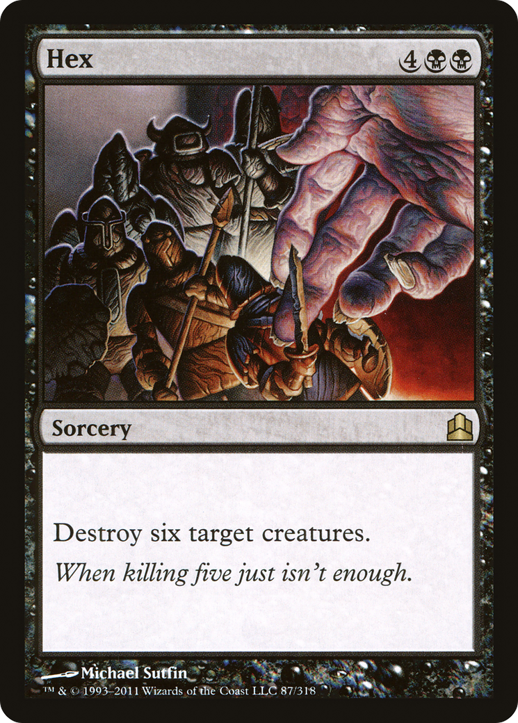 {R} Hex [Commander 2011][CMD 087]