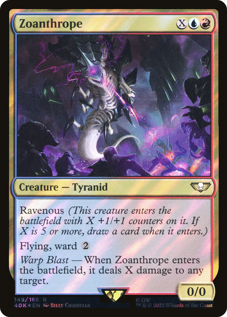 {R} Zoanthrope (Surge Foil) [Universes Beyond: Warhammer 40,000][SF 40K 149]