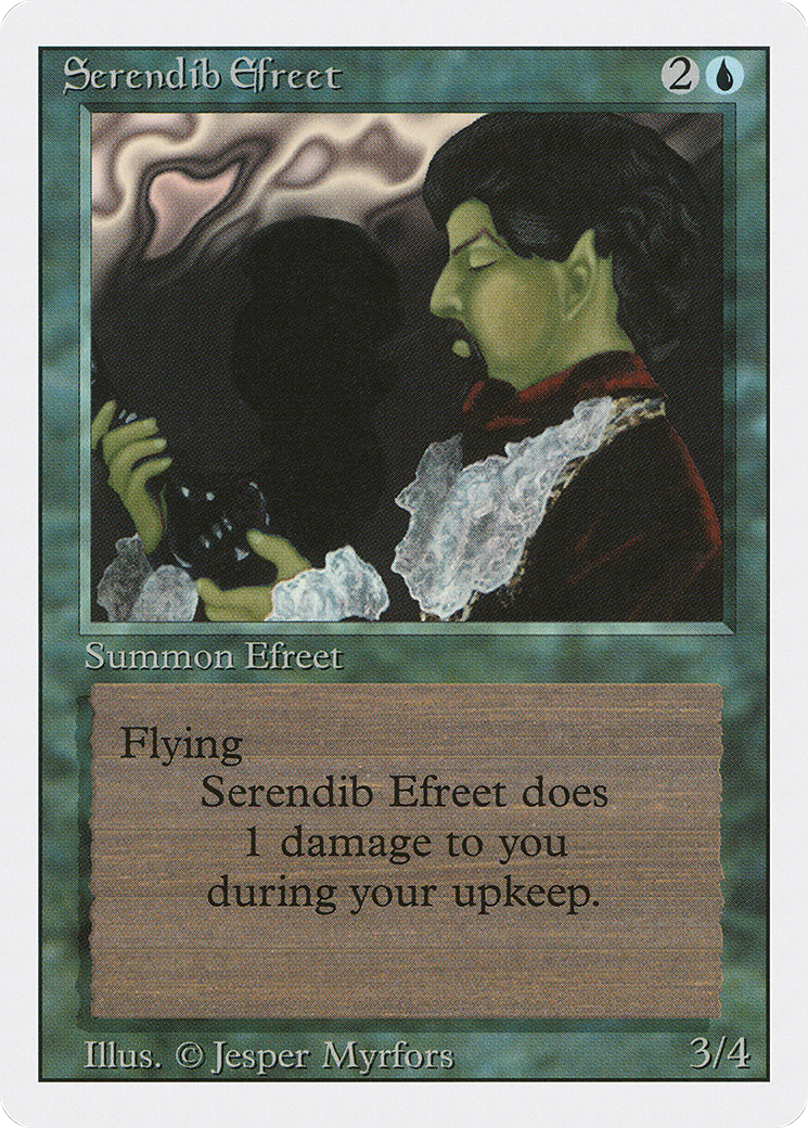{R} Serendib Efreet [Revised Edition][3ED 079] - Misty Mountain Games