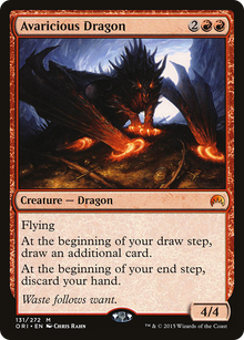 {R} Avaricious Dragon [Magic Origins][ORI 131] - Misty Mountain Games