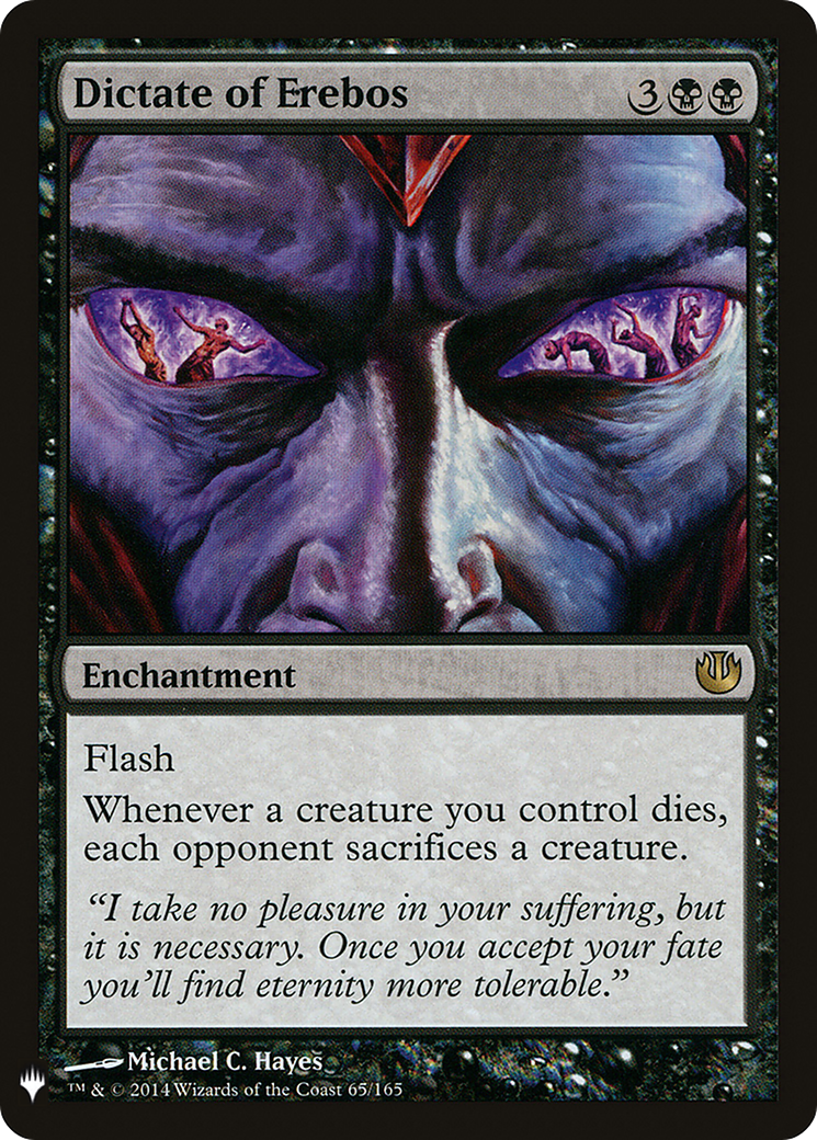 {R} Dictate of Erebos [Mystery Booster][LS JOU 065]