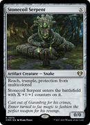 {R} Stonecoil Serpent [Commander Masters][CMM 976]