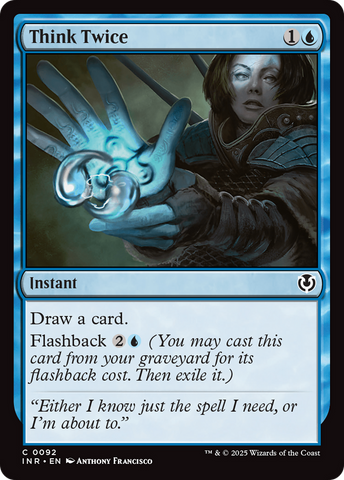 {C} Think Twice [Innistrad Remastered][INR 092]