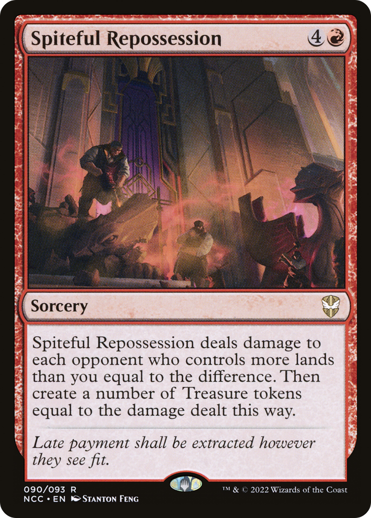 {R} Spiteful Repossession [Streets of New Capenna Commander][NCC 090]