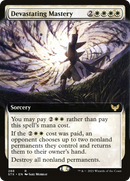 {R} Devastating Mastery (Extended Art) [Strixhaven: School of Mages][STX 288]