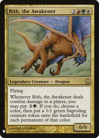 {R} Rith, the Awakener [Mystery Booster][LS DDE 048]
