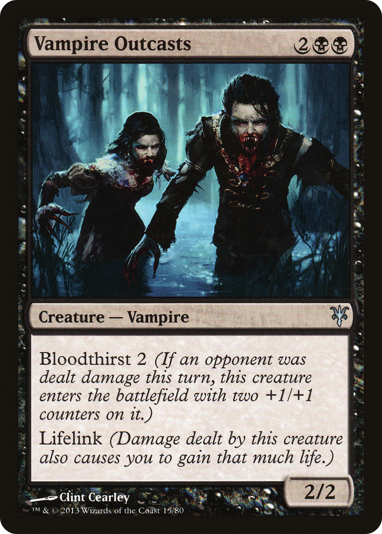 {C} Vampire Outcasts [Duel Decks: Sorin vs. Tibalt][DDK 015] - Misty Mountain Games