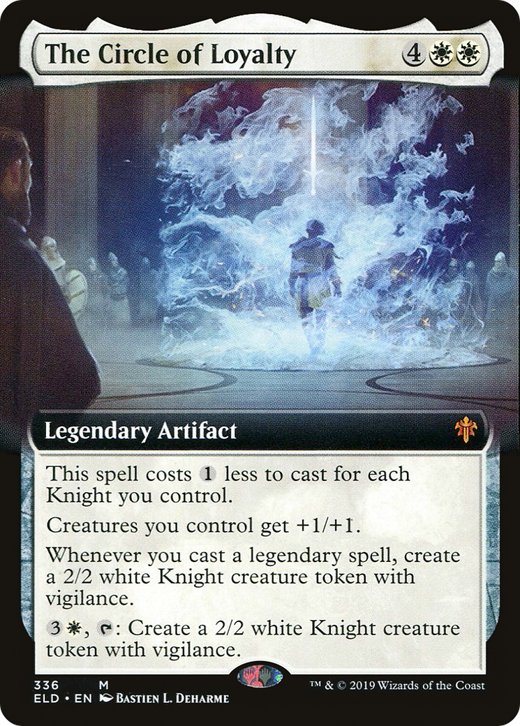 {R} The Circle of Loyalty (Extended Art) [Throne of Eldraine][ELD 336] - Misty Mountain Games