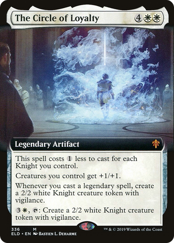 {R} The Circle of Loyalty (Extended Art) [Throne of Eldraine][ELD 336]