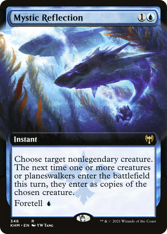 {R} Mystic Reflection (Extended Art) [Kaldheim][KHM 346]
