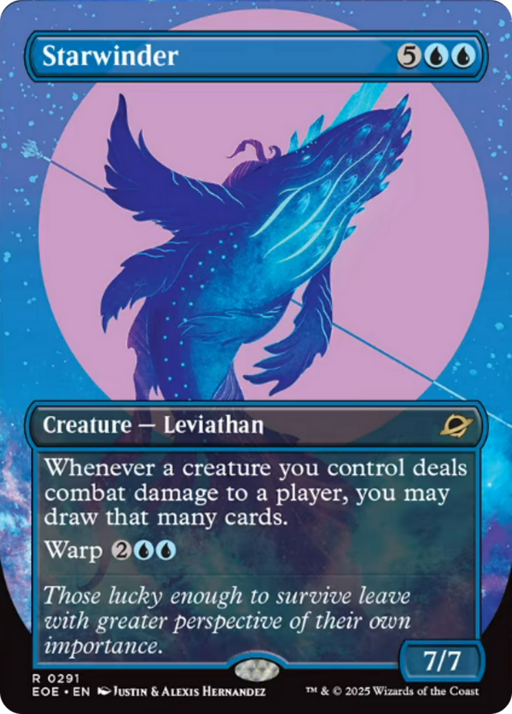 {@@ EOE R} Starwinder (0291) (Borderless) [Edge of Eternities][EOE 291]